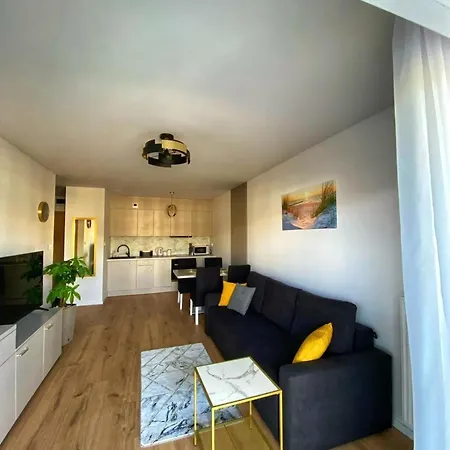 아파트 Neue In Dziwnw Mit Garten Dziwnów